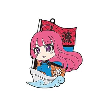 ご当地　あやめ　水郷いたこ大使　フリフリストラップ　　10点セット ストラップ アイラブうちなー 星砂タイプ クリスタルタイプ